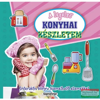   A legelső konyhai készletem - Interaktív könyv, kiemelhető elemekkel