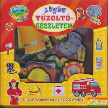   A legelső tűzoltókészletem - Interaktív könyv kiemelhető elemekkel