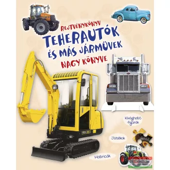   Rejtvénykönyv - Teherautók és más járművek nagy könyve