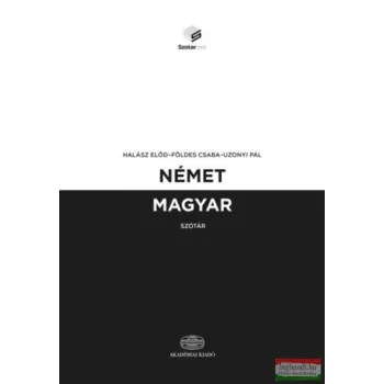   Halász Előd, Földes Csaba, Uzonyi Pál - Német-magyar szótár + online szótárcsomag