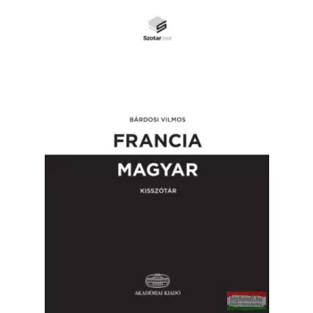   Bárdosi Vilmos - Francia-magyar kisszótár + online szótárcsomag