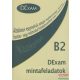 DExam mintafeladatok B2 Középfok Könyv + Audio CD