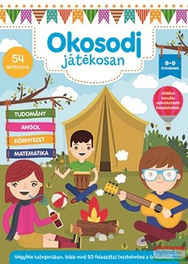 Okosodj játékosan - Tudomány-angol-környezet-matematika 8-9 éveseknek