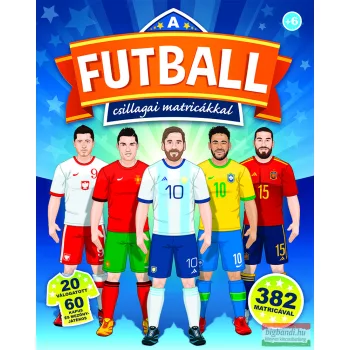 A futball csillagai matricákkal