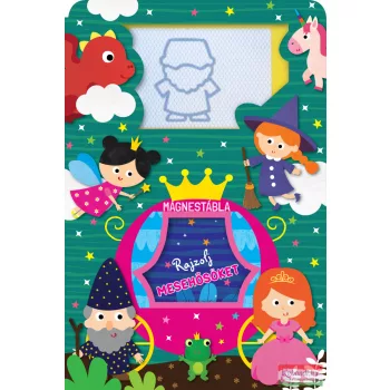 Mágnestábla - Rajzolj mesehősöket kavaii stílusban 