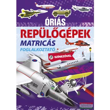 Óriás repülőgépek - Matricás foglalkoztató