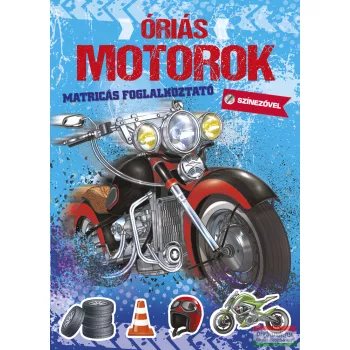 Óriás motorok - Matricás foglalkoztató