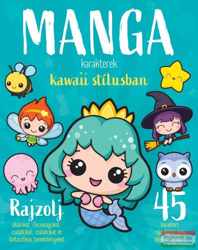 Manga karakterek kawaii stílusban 