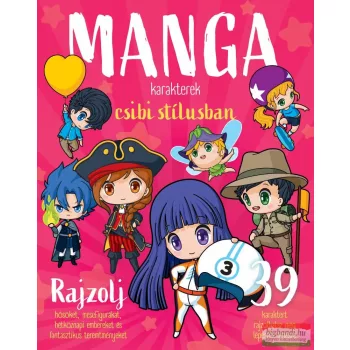 Manga karakterek csibi stílusban 