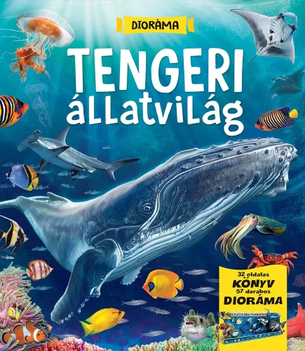 Dioráma - Tengeri állatvilág