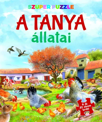 Szuper puzzle - A tanya állatai 