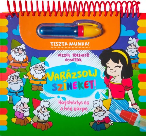 Varázsolj színeket! - Hófehérke és a hét törpe
