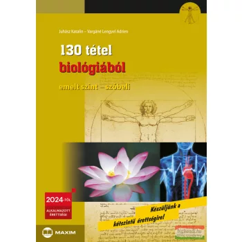   130 tétel biológiából - emelt szint - szóbeli - 2024-től érvényes 