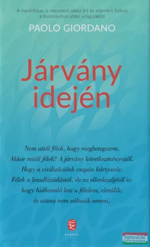 Paolo Giordano - Járvány idején