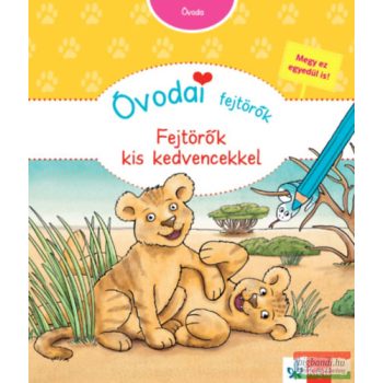   Britta Vorbach - Óvodai fejtörők - Fejtörők kis kedvencekkel - Színes készségfejlesztő feladatlapok óvodásoknak 