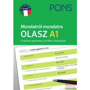   PONS Mondatról mondatra - Olasz A1 - A nyelvtan gyakorlása a fordítás módszerével