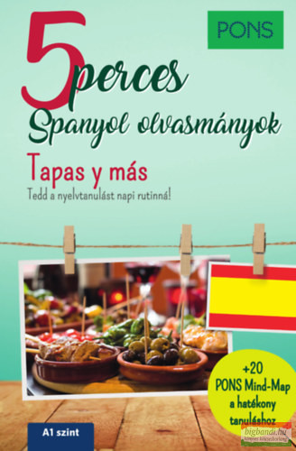 PONS 5 perces spanyol olvasmányok - Tapas y más