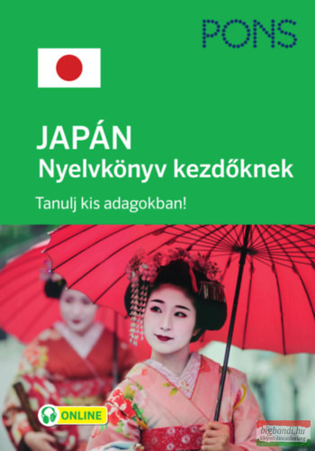 PONS JAPÁN nyelvkönyv kezdőknek - Tanulj kis adagokban!