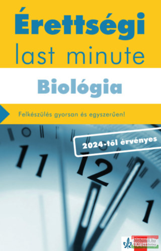 Érettségi Last minute - Biológia - 2024-től érvényes