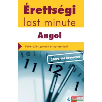 Érettségi Last minute - Angol - 2024-től érvényes
