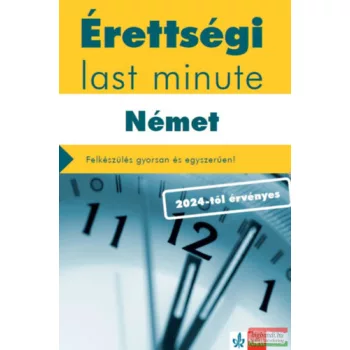 Érettségi Last minute - Német - 2024-től érvényes