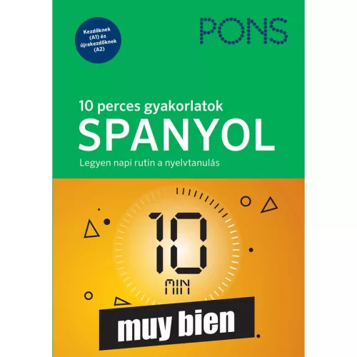 PONS 10 perces gyakorlatok SPANYOL