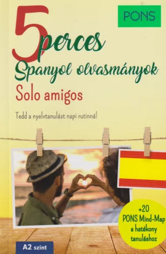 PONS 5 perces spanyol olvasmányok – Solo amigos