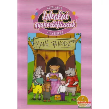   Általános iskolai gyakorlófüzetek - Helyesírás 4. osztály