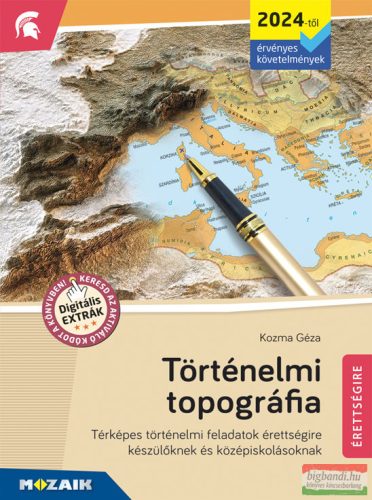 Kozma Géza - Történelmi topográfia - 2024-től érvényes - MS-3320U