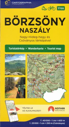 Börzsöny turistatérkép [TT05] 1:40000