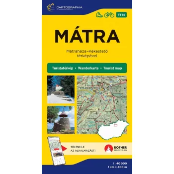 Mátra turistatérkép [TT14] 1:40000