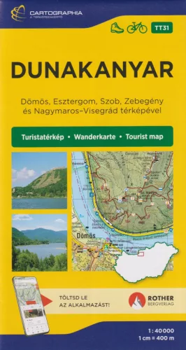Dunakanyar turistatérkép [TT31] 1:40000