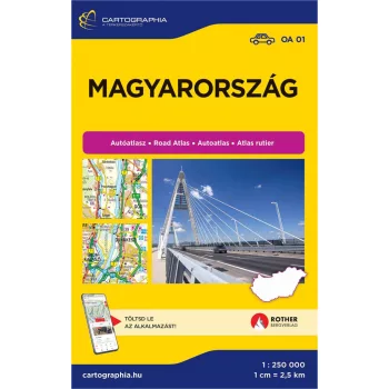 Magyarország autóatlasz 1:250000