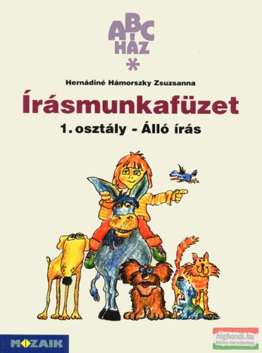 Írásmunkafüzet 1. osztály - Álló írás - MS-1503U