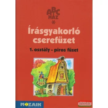 Írásgyakorló cserefüzet 1. - Piros füzet - MS-1490U