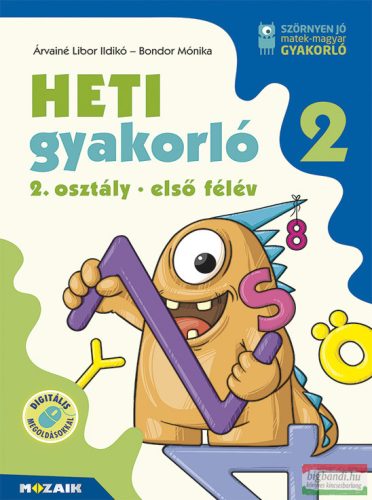 Heti gyakorló 2. osztály első félév - MS-1133