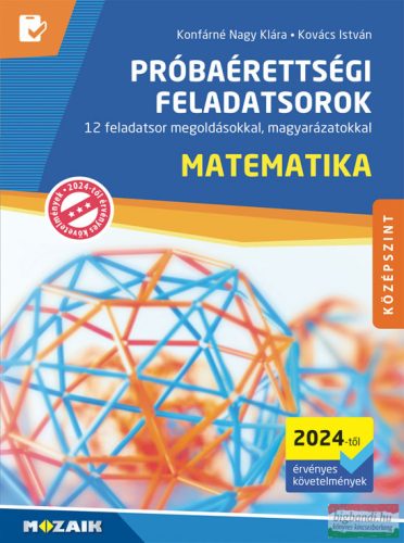 Próbaérettségi feladatsorok - Matematika, középszint (2024-től érvényes követelmények)  MS-3166U