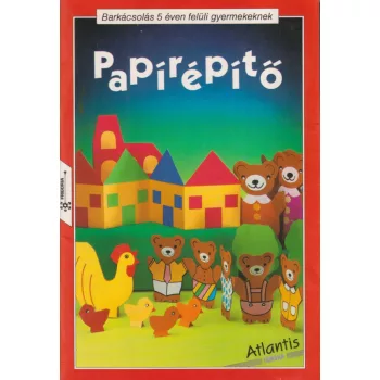Papírépítő - Barkácsolás 5 éven felüli gyermekeknek 