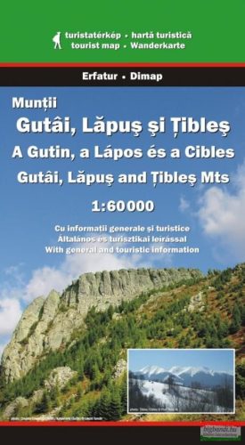 A Gutin, a Lápos és a Cibles turistatérkép 1:60000