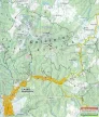 A Gutin, a Lápos és a Cibles turistatérkép 1:60000