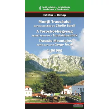   A Torockói-hegység északi része és a Tordai-hasadék 1:50000 turistatérkép