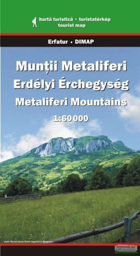 Erdélyi Érchegység turistatérkép 1:60000