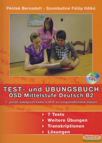 Test- und Übungsbuch ÖSD Mittelstufe Deutsch B2 +2 CD - 2. javított, átdolgozott kiadás