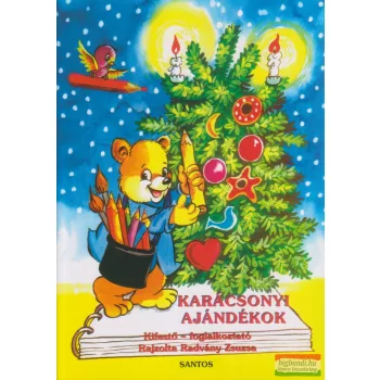   Karácsonyi ajándékok - Kifestő - foglalkoztató - Radvány Zsuzsa rajzaival
