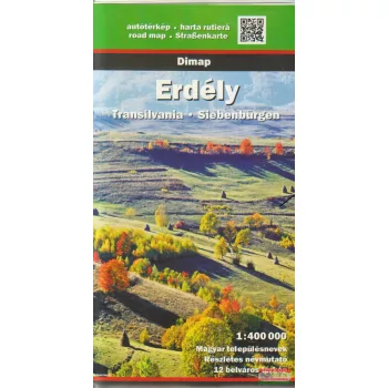 Erdély térkép 1:400000