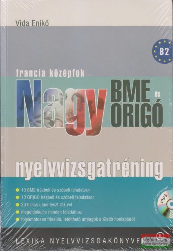 Nagy BME és Origó nyelvvizsgatréning Francia + CD