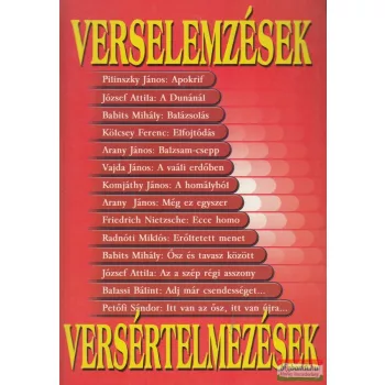 Urr Géza szerk. - Verselemzések, ​versértelmezések