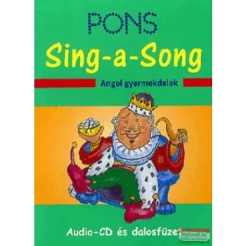   PONS Sing-a-Song - Angol gyermekdalok - Audio CD  és dalosfüzet