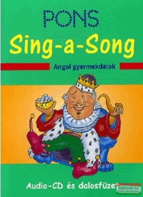 PONS Sing-a-Song - Angol gyermekdalok - Audio CD  és dalosfüzet