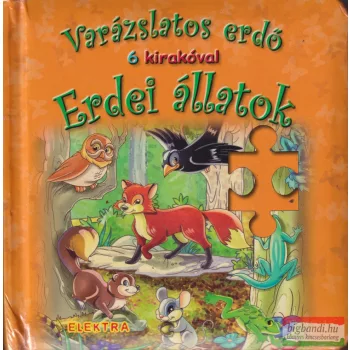Erdei állatok - 6 kirakóval